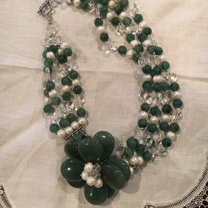Jade and Pearl necklace